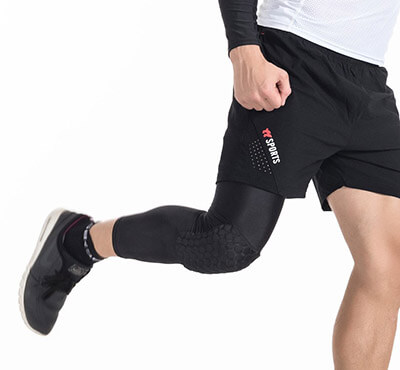 DGYAO Compression Knee Pads Crashproof Breathable Leg Sleeve