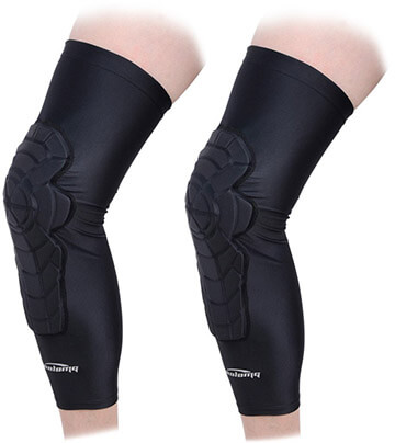 Legendfit Basketball Knee Pads Crashproof Antislip Compression Leg Knee Sleeves