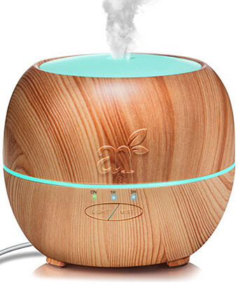 ArtNaturals Aromatherapy Essential Oil Diffuser, Ultrasonic Aroma Humidifier