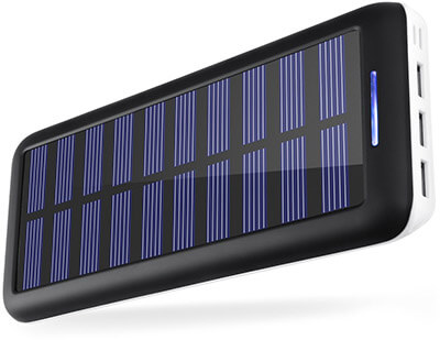 KEDRON 22000 Solar Charger 22000mAh External Battery