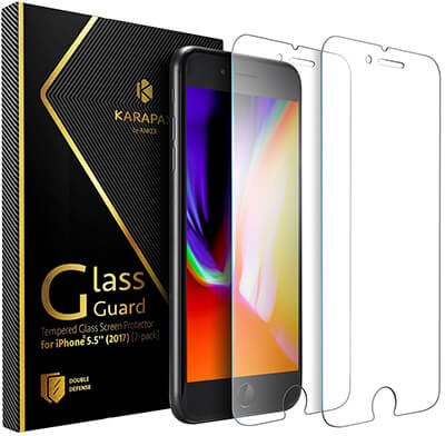 Anker KARAPAX iPhone 8 Plus Screen Protector GlassGuard