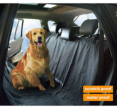 WeGuard Dog Car Seat Cover, Waterproof and Scratchproof dog Hammock