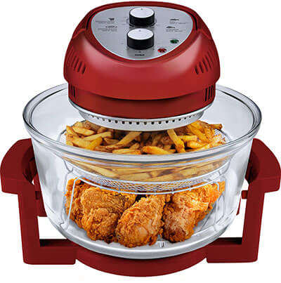 Big Boss Oil-less Air Fryer, 16 Quart, 1300W