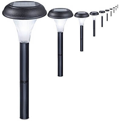 GardenBliss Outdoor Solar Garden Lights, Yard Path Lawn and Landscape Lighting (10 Pack)