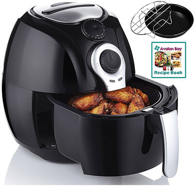 Avalon Bay Air Fryer, 3.7 Quart Capacity