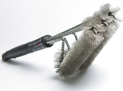 Rugged BBQ Grill Brush