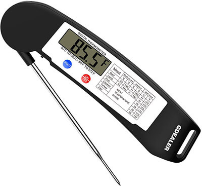 GDEALER Instant Read Super-Fast Digital Electronic Food Thermometer