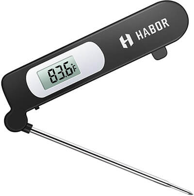 Habor Instant Read Meat, Super-Fast Accurate Cooking Electronic Kitchen Thermometer