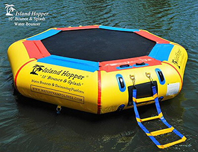 Island Hopper Padded Water Bouncer