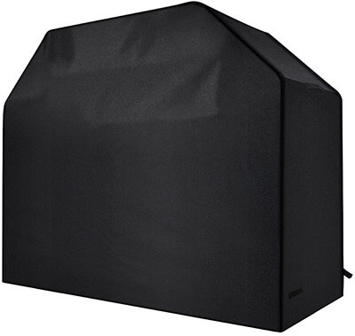 Homitt Gas Grill Cover, 600D Heavy Duty Waterproof BBQ Grill Cover