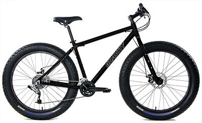 Gravity Bullseye Monster Aluminum Fat Bike, with Disc brakes