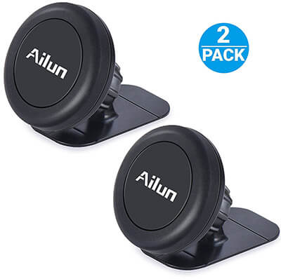 AILUN Stick-on Dashboard Magnetic Car Phone Holder