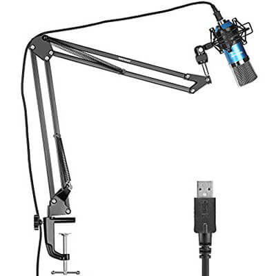 Neewer NW-7000 USB Professional Studio Condenser Microphone with Table Mounting Kit