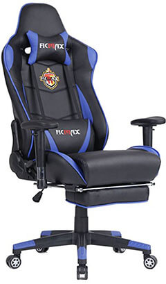 Ficmax Swivel Gaming Chair Racing Style PU Leather Office Chair