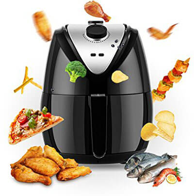 MeyKey HOMDOX Air Fryer, 4.8Quart, 1400W