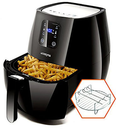 Cozyna Air Fryer 3.7QT, with 50 Recipes cookbooks