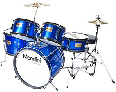 Mendini Cecilio 16 Inches 5-Piece Complete Kids Drum Set