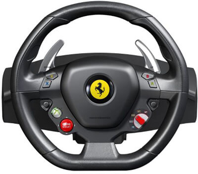 Thrustmaster Xbox 360 Ferrari 458 Racing Wheel