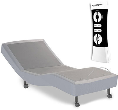 Fashion Bed Group S-Cape Adjustable Bed Base, Full Body Massage