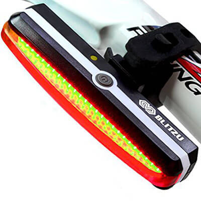 Blitzu Cyborg 168T USB Bike Tail Light