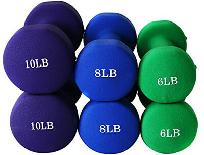 Unipack Neoprene Dumbbells