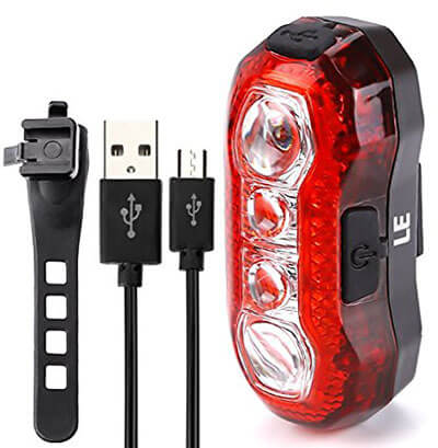 Lighting EVER Bike Rear Tail Light