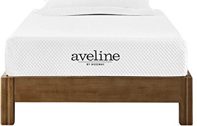 Modway Aveline Gel Infused Memory Foam 8 Inches Twin Mattress, CertiPUR-US Certified