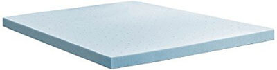 LUCID 3-in Gel Memory Foam Mattress Topper, Queen