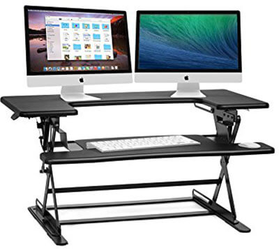 Halter ED-600 Height Adjustable Desk Sit / Stand Elevating Desktop – Preassembled