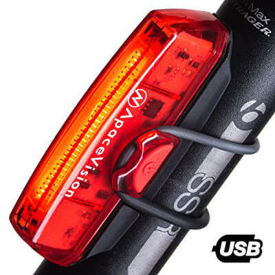 Apace Vision USB Bike Tail Light