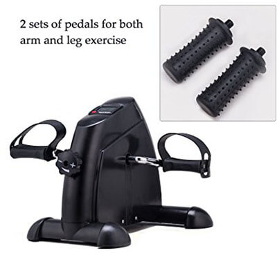 Pinty Mini Exercise Lightweight Bike Pedal Exerciser Portable Cycle