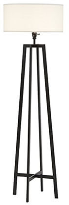 Stone & Beam Deco Black Metal Floor Lamp, 59.5 Inch Height