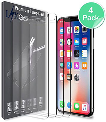LK iPhone X Screen Tempered Glass Protector
