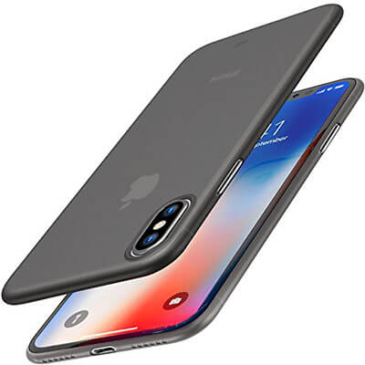 TOZO for iPhone X Case, Ultra-Thin Hard Cover