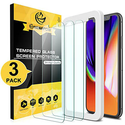 NEARPOW iPhone x Tempered Glass Screen Protector