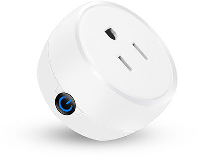 Martin Jerry Mini Wi-Fi Smart Plug, Wi-Fi Smart Socket, Alexa and Google Home Compatible