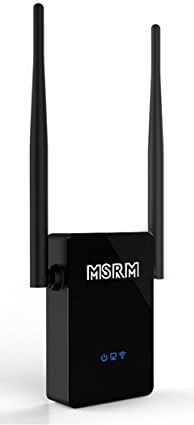 MSRM US302 WiFi Extender, 360 Degree 300Mbps Full WiFi Covering, Dual External Antennas