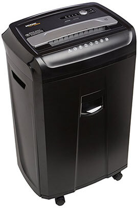 AmazonBasics Cross-Cut Paper Shredder