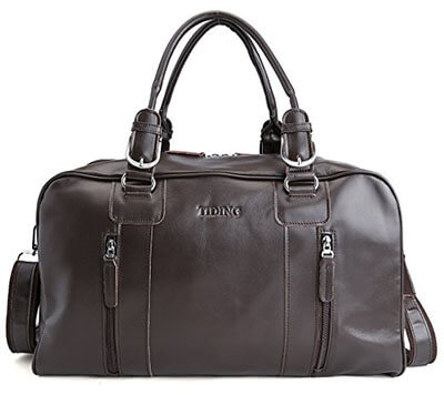 Tiding Nappa Leather Gym Bag