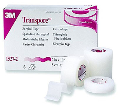 3M Transpore Plastic Medical Tape