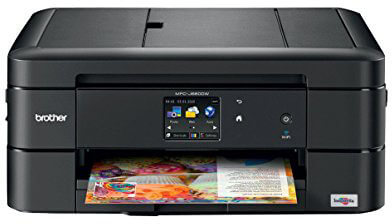 Brother Printer MFC-J680DW Wireless Color Photo Inkjet Printer, Scanner, Copier and Fax