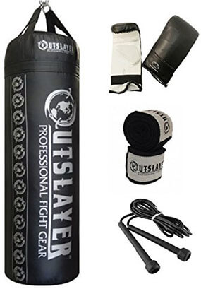 Out Slayer 80lb Boxing and MMA Punching Bag Kit