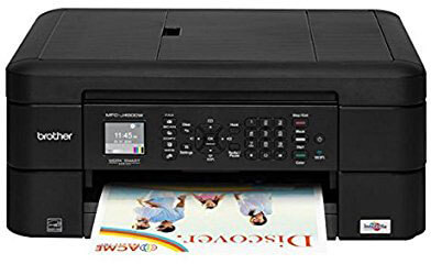 Brother Printer MFCJ460DW Wireless Color All in one Inkjet Printer with Copier & Fax, Scanner