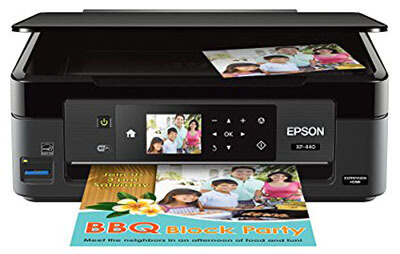 Epson Expression Home XP-440 Wireless Color Photo Printer, Scanner, Copier