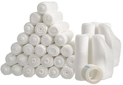 California Basics Gauze Bandage Rolls