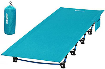 MARCHWAY Ultra Lightweight Folding Tent Camping Cot Bed