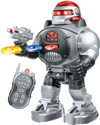 Thinkgizmos Remote Control RoboShooter Robot Toy For Boys & Girls