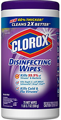 Clorox Disinfecting Wipes - Fresh Lavender