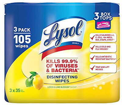 Lysol Disinfecting Wipes- Lemon & Lime Blossom
