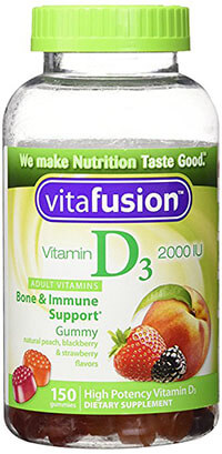 Vitafusion Vitamin D3 Gummy Vitamins, Assorted Flavors